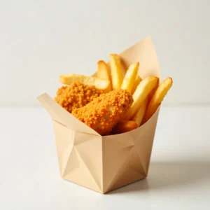 1pc Chicken & Chips