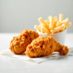 2pcs Chicken And Chips