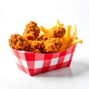 4pcs Chicken And Chips