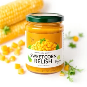 Tub Of Sweetcorn Relish